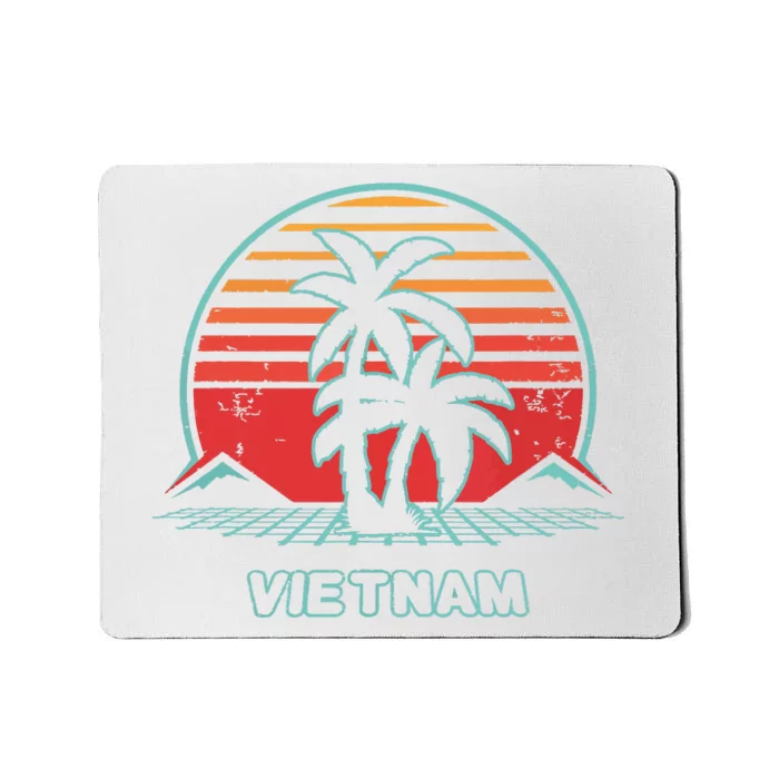 Vietnam Retro Vintage 80s Style Mousepad