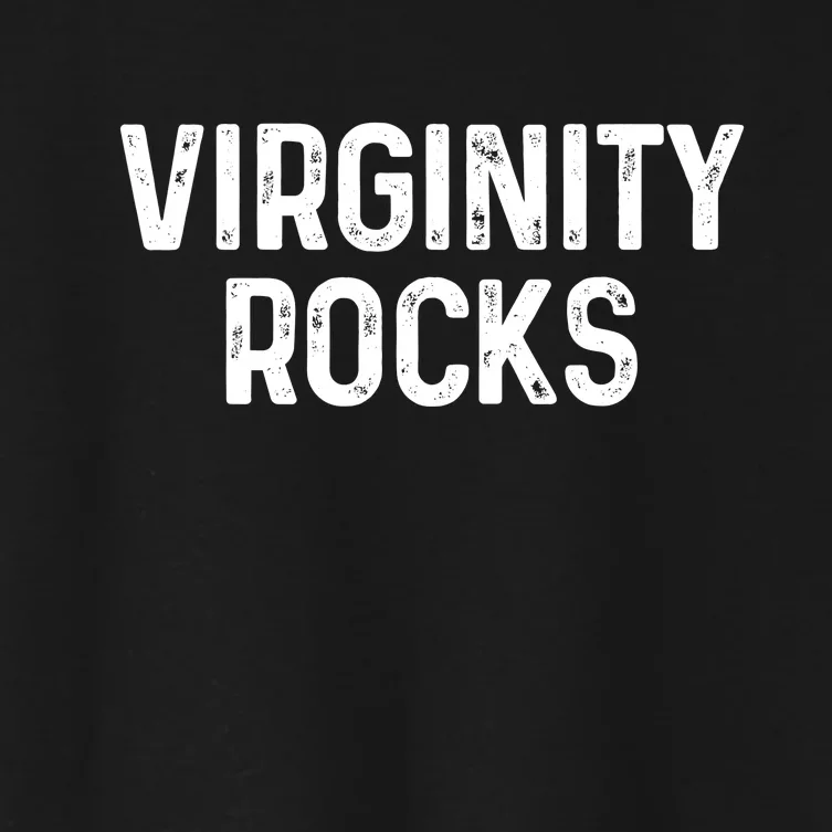 VIRGINITY ROCKS Women's Crop Top Tee