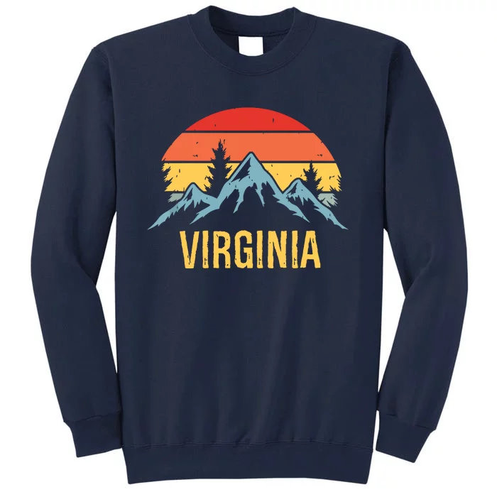 Virginia Retro Vintage Tall Sweatshirt