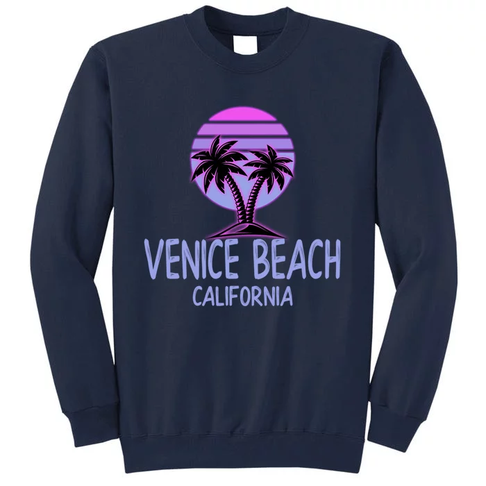 Vintage Retro Venice Beach California Gift Tall Sweatshirt