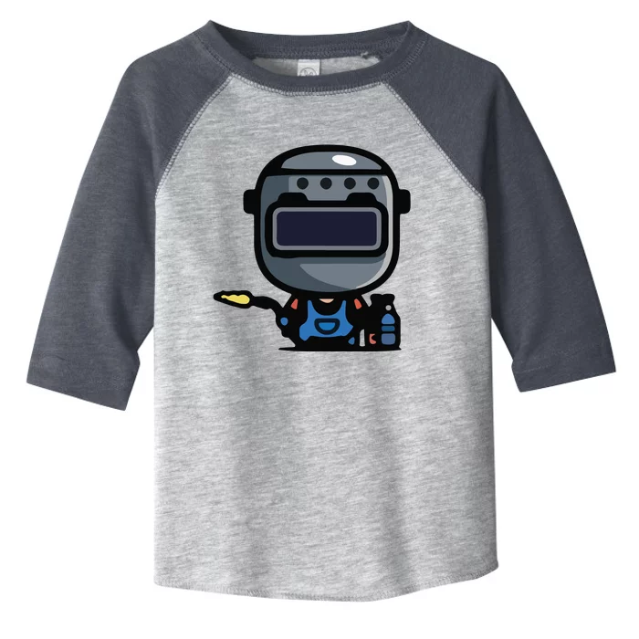 Vintage Robot Toddler Fine Jersey T-Shirt