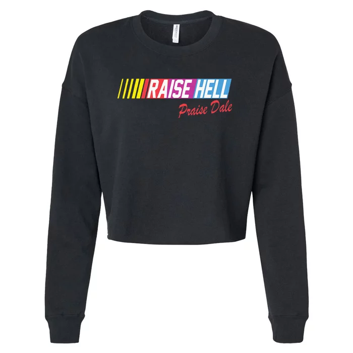 Vintage Racing Cropped Pullover Crew