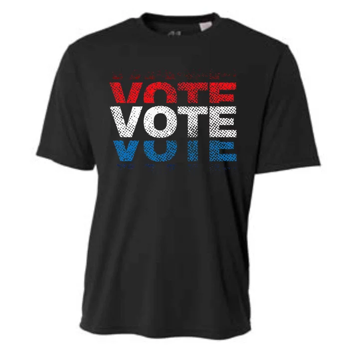 Vote Red White And Blue Cooling Performance Crew T-Shirt