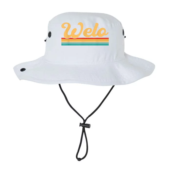 Vintage Retro Welo Dad Grandpa Gifts Legacy Cool Fit Booney Bucket Hat