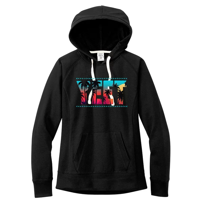 Vintage Retro Yeet Women's Fleece Hoodie