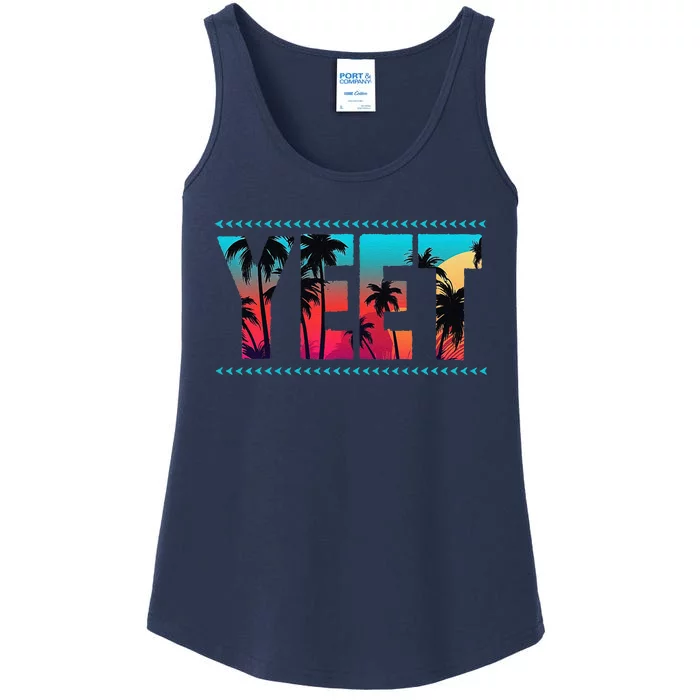 Vintage Retro Yeet Ladies Essential Tank