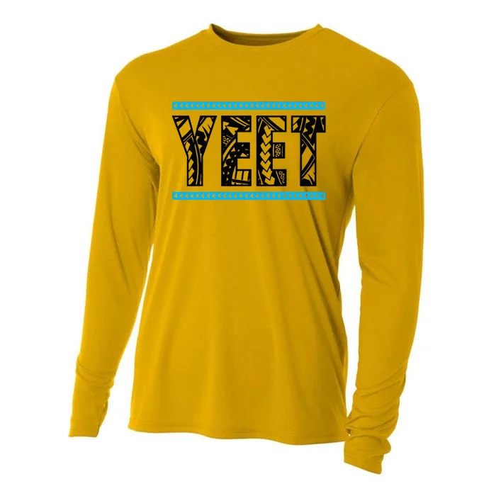 Vintage Retro Yeet Yeet Ww Quotes Design Cooling Performance Long Sleeve Crew