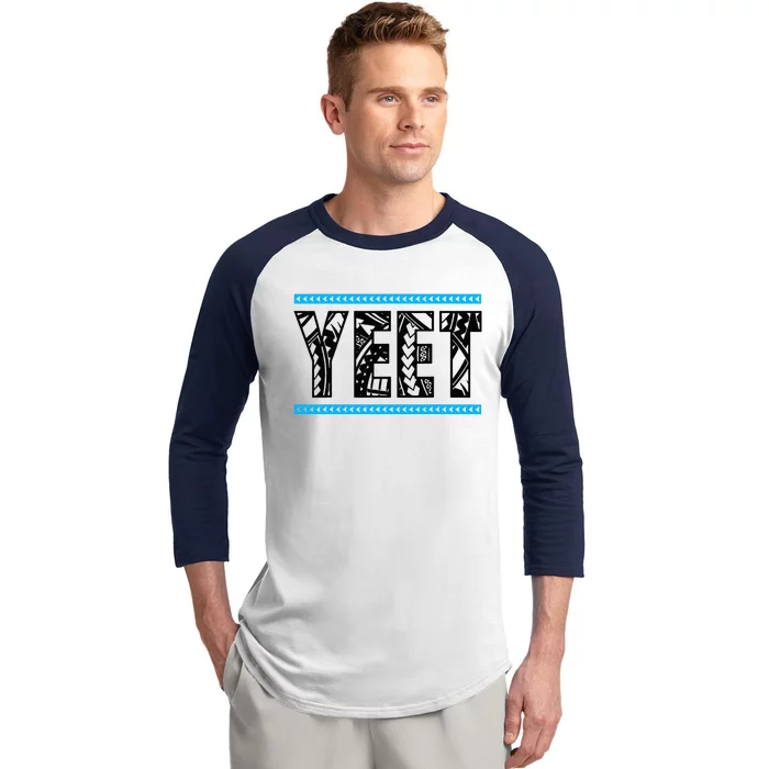 Vintage Retro Yeet Yeet Ww Quotes Design Baseball Sleeve Shirt