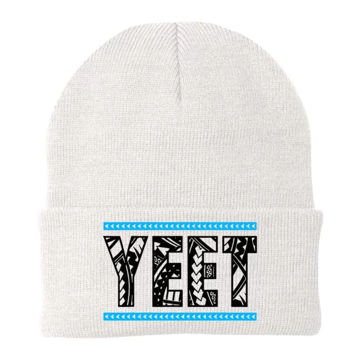 Vintage Retro Yeet Yeet Ww Quotes Design Knit Cap Winter Beanie