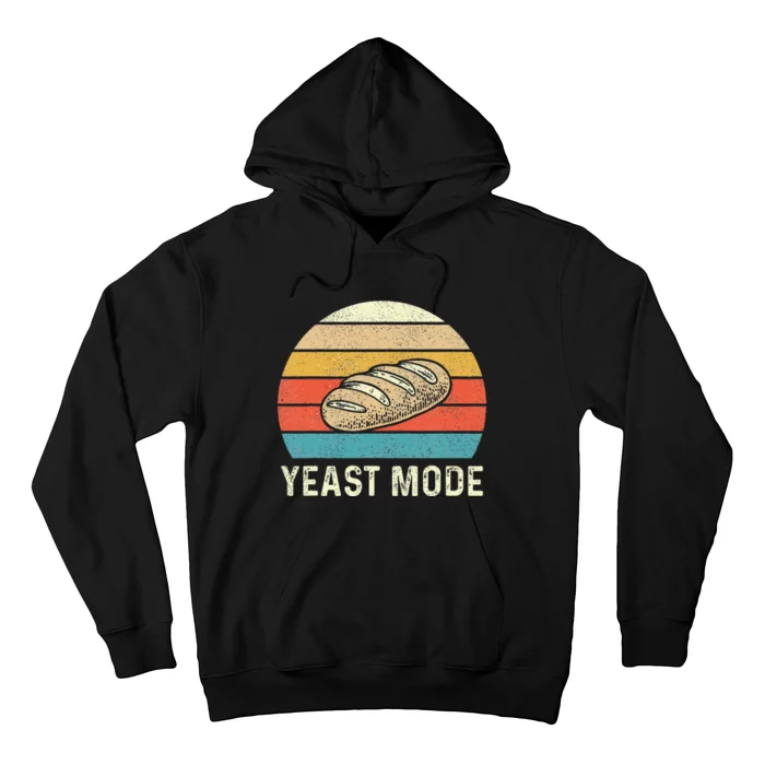 Vintage Retro Yeast Mode Bread Baking Baker Bakery Sourdough Hoodie