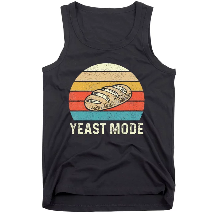 Vintage Retro Yeast Mode Bread Baking Baker Bakery Sourdough Tank Top