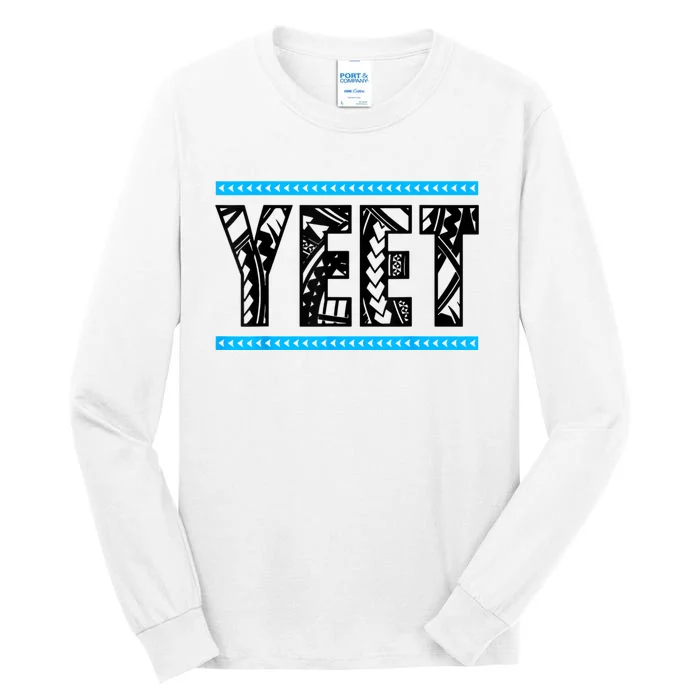 Vintage Retro Yeet Ww Quotes Design Apparel Tall Long Sleeve T-Shirt