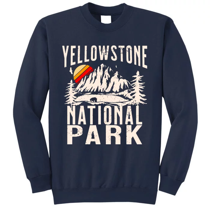 Vintage Retro Yellowstone National Park Sweatshirt