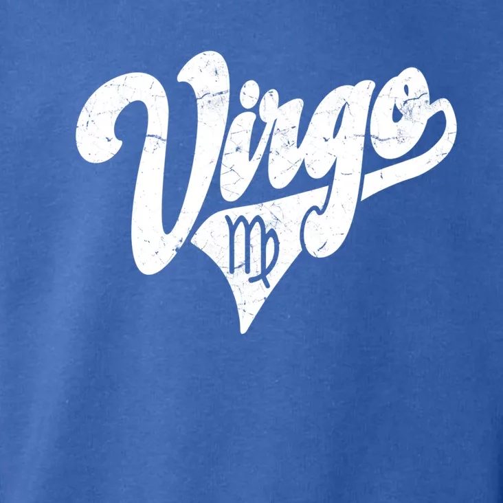 Virgo Retro Zodiac Astrology Horoscope Virgo Cool Gift Toddler Hoodie