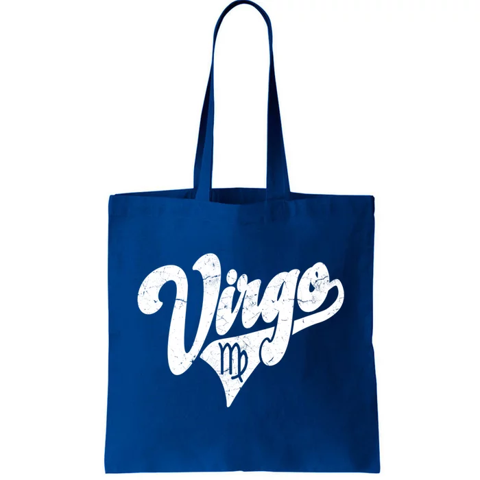 Virgo Retro Zodiac Astrology Horoscope Virgo Great Gift Tote Bag