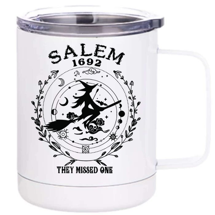 Vintage Salem 1692 They Missed One Front & Back 12oz Stainless Steel Tumbler Cup