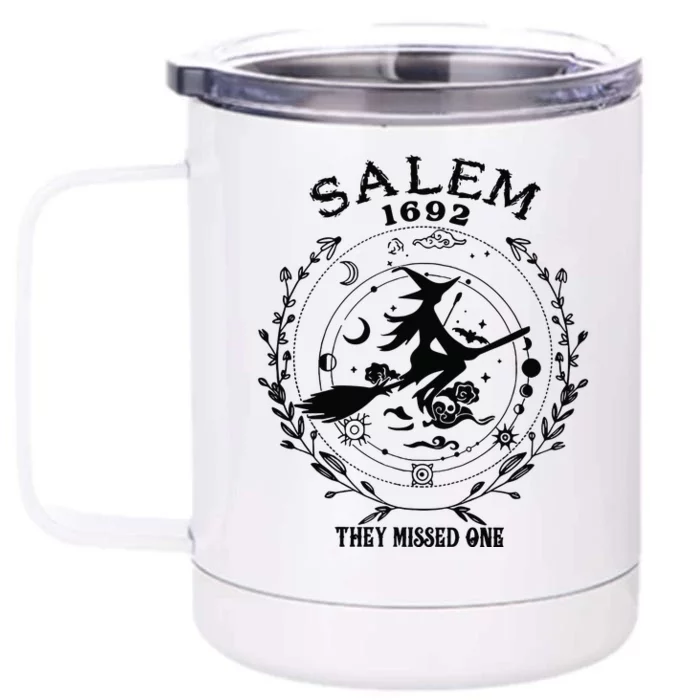 Vintage Salem 1692 They Missed One Front & Back 12oz Stainless Steel Tumbler Cup