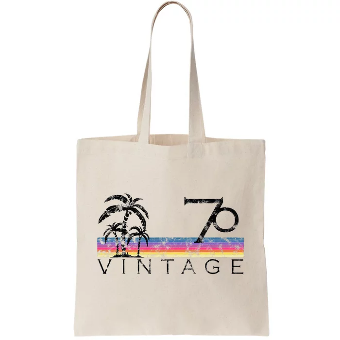 Vintage Surfing 1970 Pacific Ocean Sunset Birthday Gift For Tote Bag