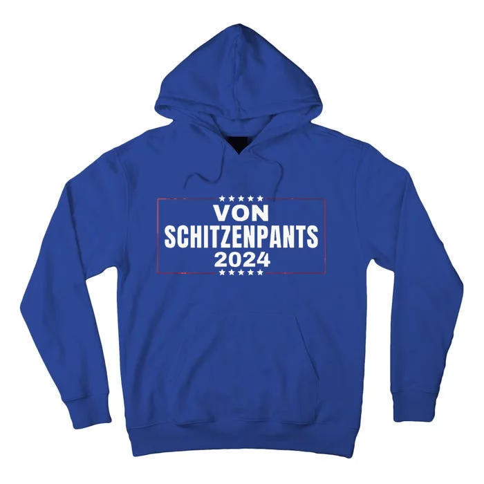 Von Shitzenpants 2024 Funny Trump Nickname Tall Hoodie