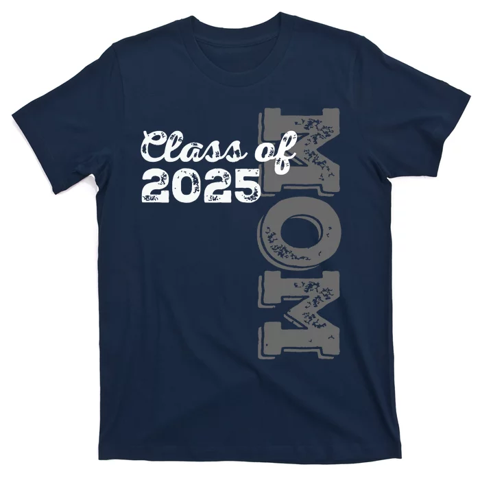 Vintage Senior 2025 Class Graduate Proud Mom Class Of 2025 T-Shirt