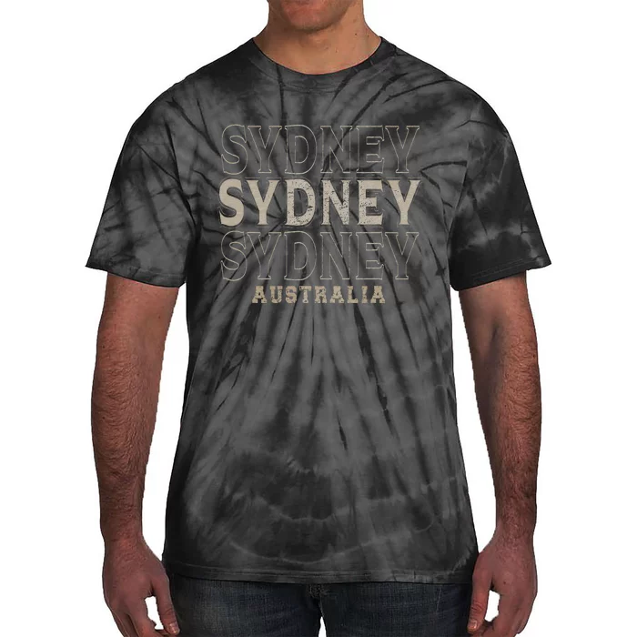 Vintage Sydney Australia Tie-Dye T-Shirt