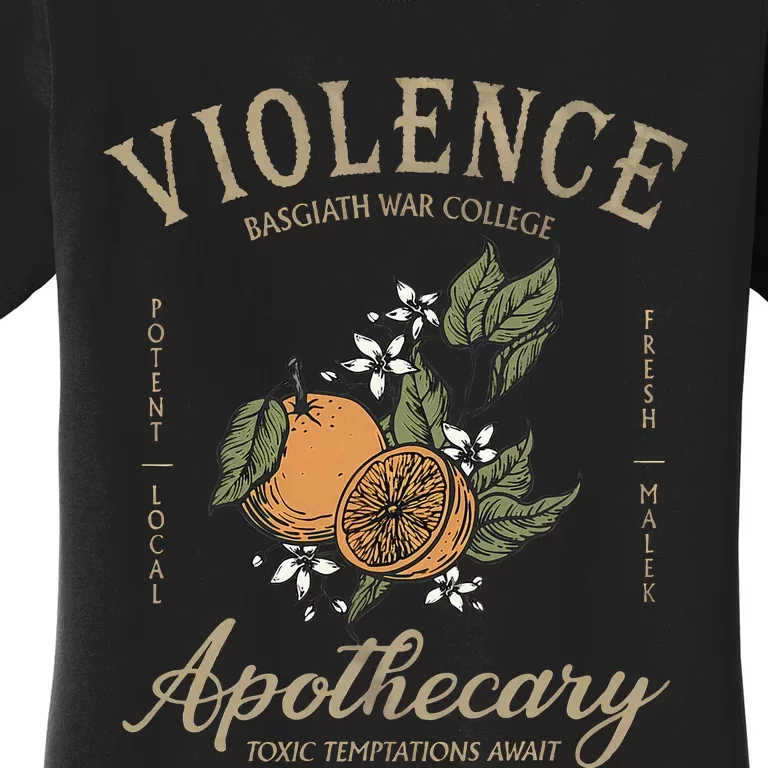 Violet Sorrengail Apothecary Rebecca Basgiath War College Women's T-Shirt