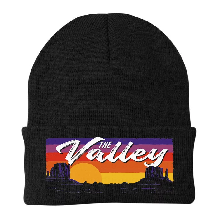 Vintage Sunset Arizona Classic Phoenix Arizona Knit Cap Winter Beanie