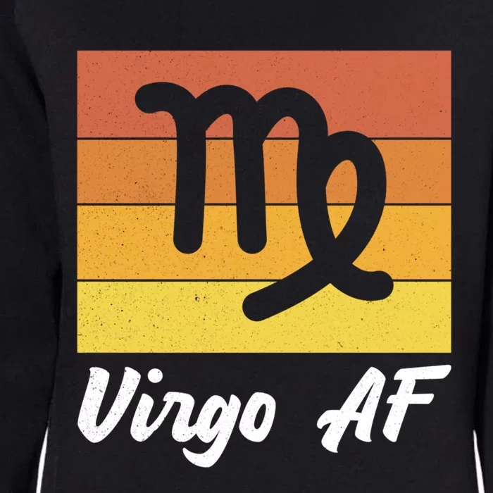 Virgo S And Zodiac Virgo Af Cool Gift Womens California Wash Sweatshirt