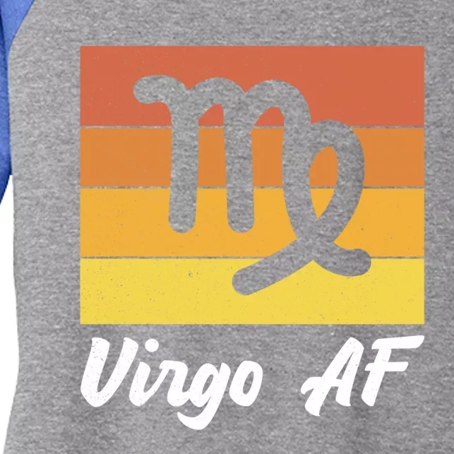 Virgo S And Zodiac Virgo Af Cool Gift Women's Tri-Blend 3/4-Sleeve Raglan Shirt