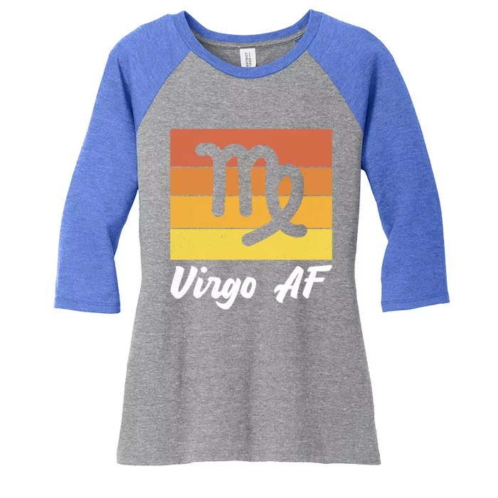 Virgo S And Zodiac Virgo Af Cool Gift Women's Tri-Blend 3/4-Sleeve Raglan Shirt