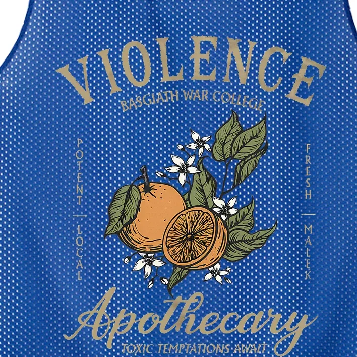 Violet Sorrengail Apothecary Mesh Reversible Basketball Jersey Tank