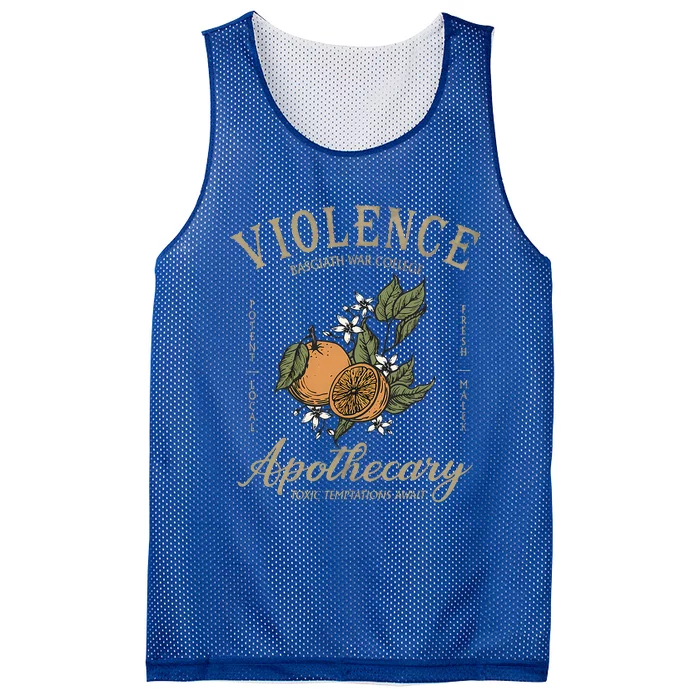 Violet Sorrengail Apothecary Mesh Reversible Basketball Jersey Tank