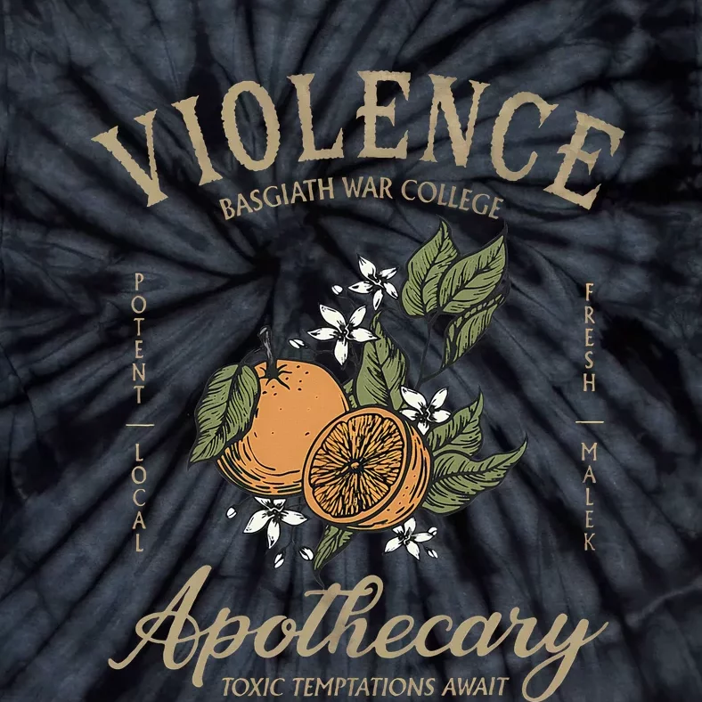 Violet Sorrengail Apothecary Rebecca Basgiath War Tie-Dye T-Shirt