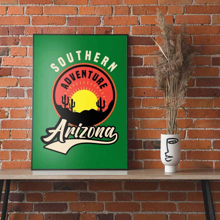 Vintage Southern Arizona Retro Poster