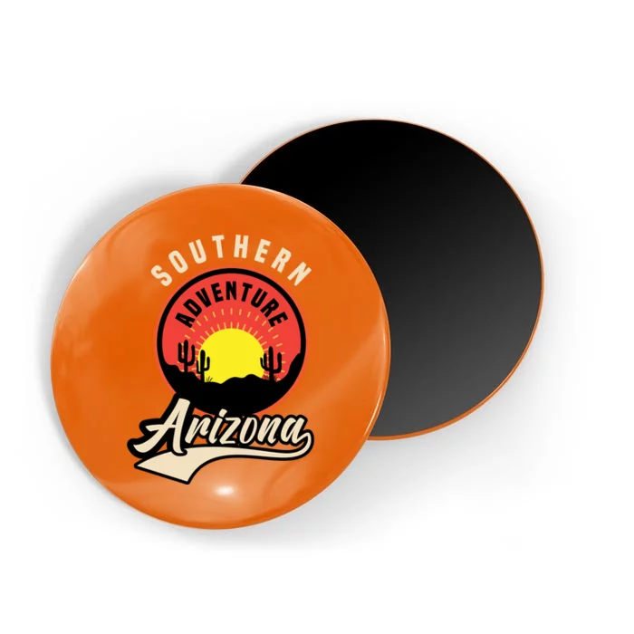 Vintage Southern Arizona Retro Magnet