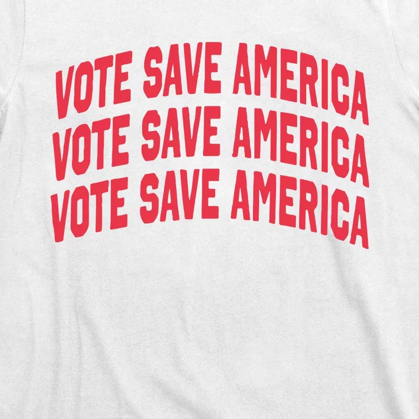 Vote Save America Letterman T-Shirt