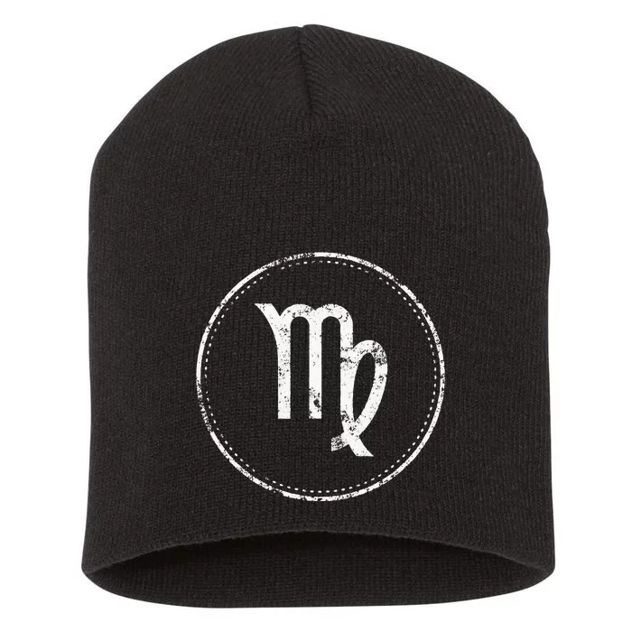 Virgo Sign – Astrology Zodiac Short Acrylic Beanie