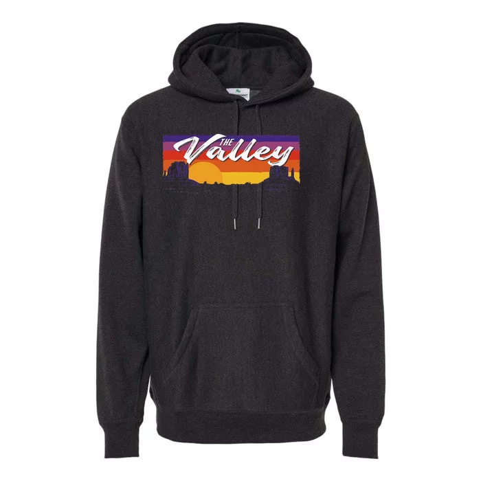 Vintage Sunset Arizona Classic Phoenix Arizona Premium Hoodie