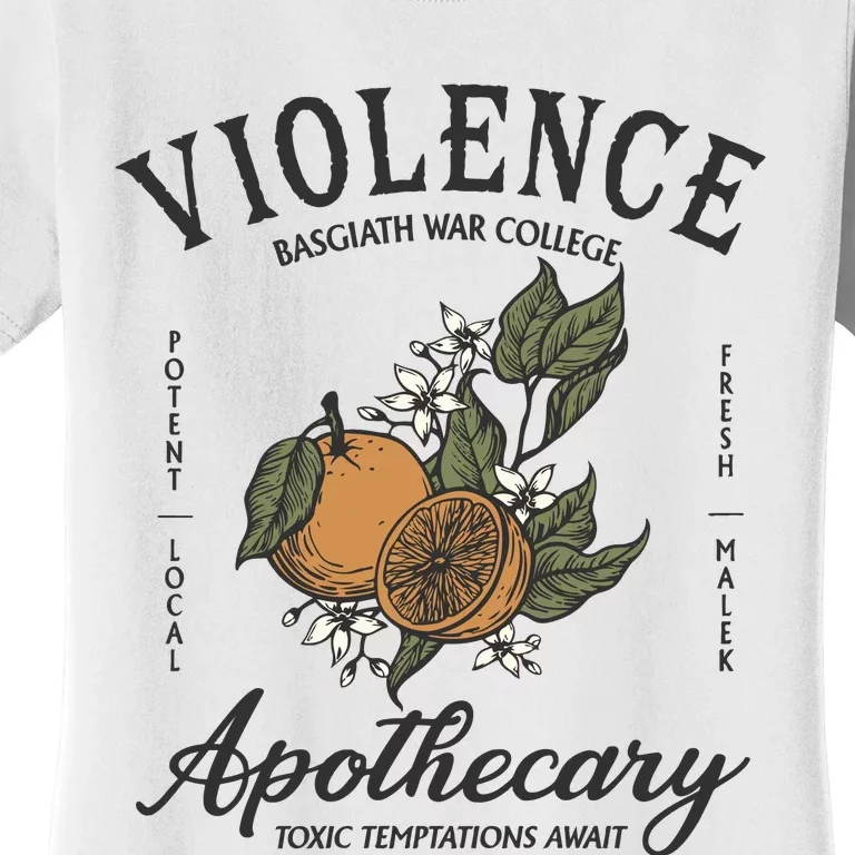 Violet Sorrengail Apothecary Basgiath War Women's T-Shirt