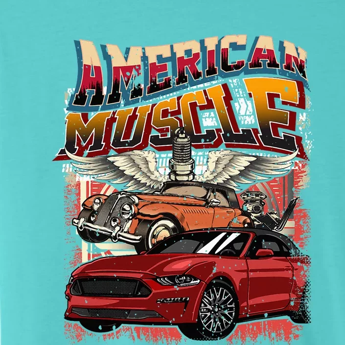 Vintage Streetwear American Muscle Car ChromaSoft Performance T-Shirt