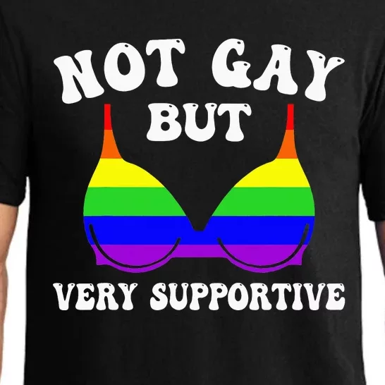 Very Supportive Ally Funny LGBT LGBTQ Pajama Set