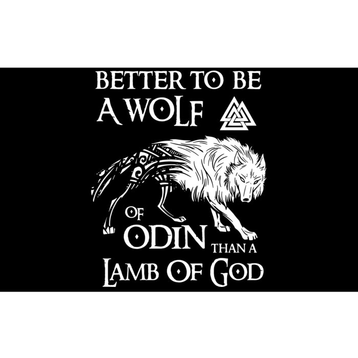 Viking Shirt, Better Be A Wolf Of Odin Norse Mythology Pullover Bumper Sticker