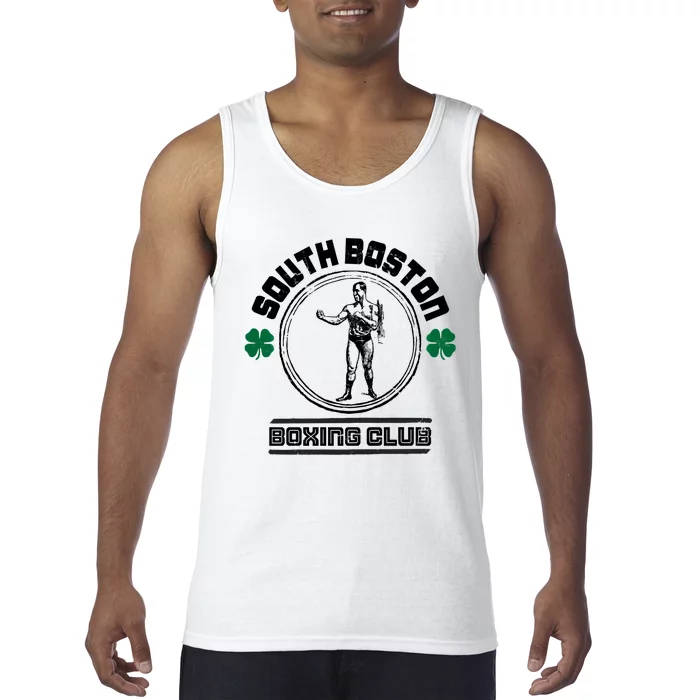 Vintage South Boston Boxing Club Boxing Meaningful Gift Tank Top