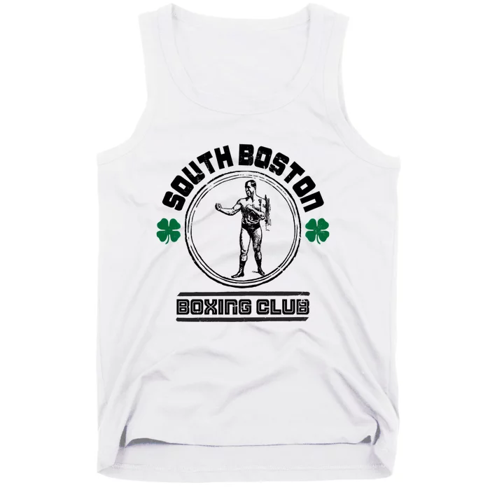 Vintage South Boston Boxing Club Boxing Meaningful Gift Tank Top