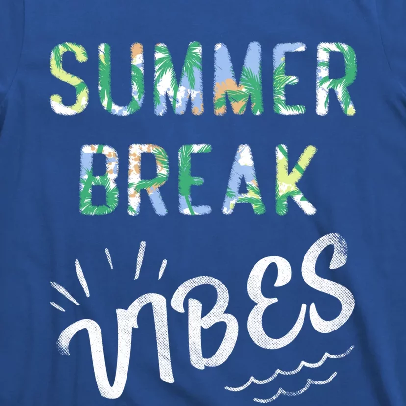 Vacay Summer Brake Vibes Vacation Tee Beach Palms Cruise Tee Meaningful Gift T-Shirt