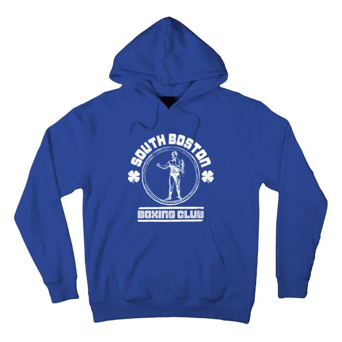 Vintage South Boston Boxing Club Boxing Great Gift Tall Hoodie