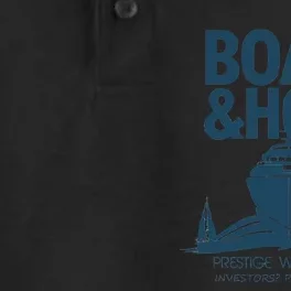 Vintage Step Brothers Prestige Worldwide Boats And Hoes Dry Zone Grid Performance Polo