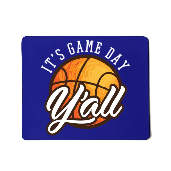 Vintage Sport Cool Gift It's Game Day Y'all Cool Gift Basketball Fan Gift Mousepad