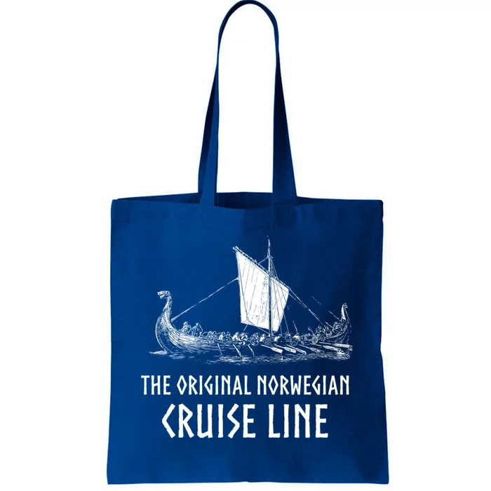 Viking Ship Cruise Line Nordic Mythology Longship Gift Tote Bag