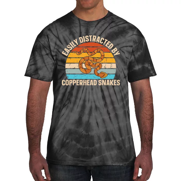 Venomous Snakes Copperhead Quote For A Copperhead Snake Fan Tie-Dye T-Shirt